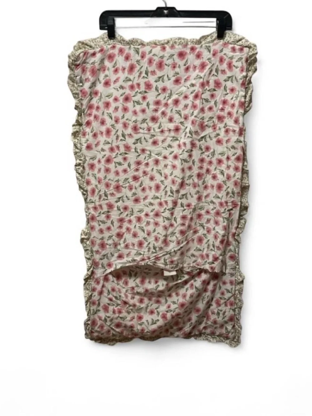 Patchwork Quilted Pillow Cases in Green and Brown- Set of 2
